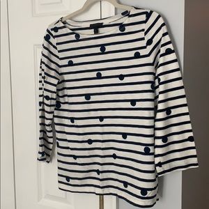 J. Crew Boatneck Tee
